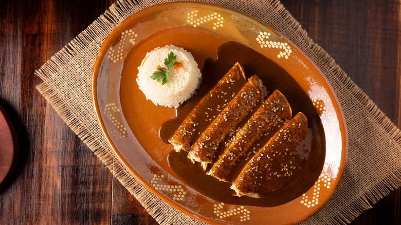 folded enchiladas