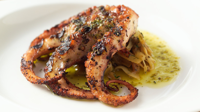 Octopus dish