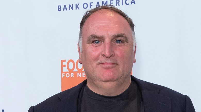 José Andrés at award ceremony in NYC