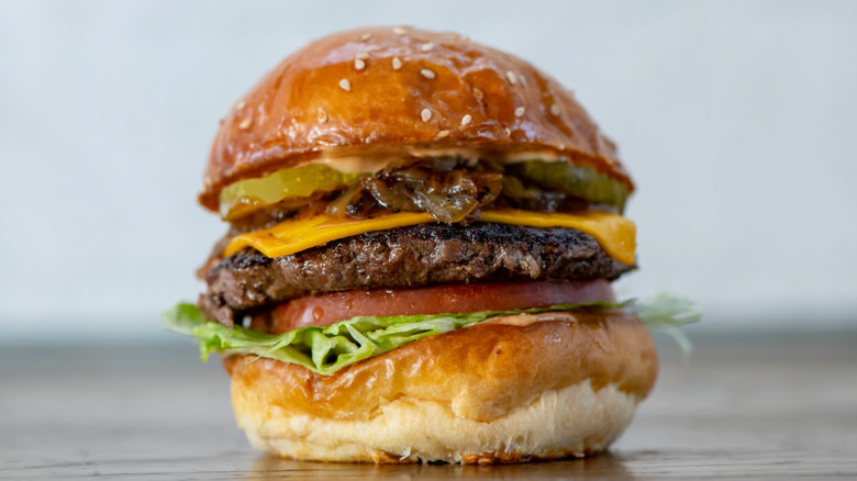 the classic burger