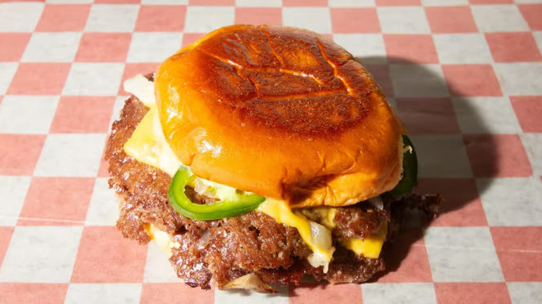 The Spicy Jalapeño Double Cheeseburger
