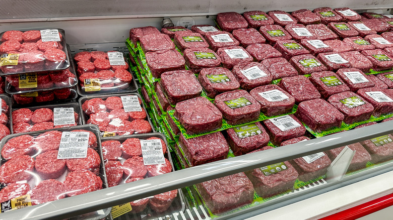 Meat for sale at Sam's Club