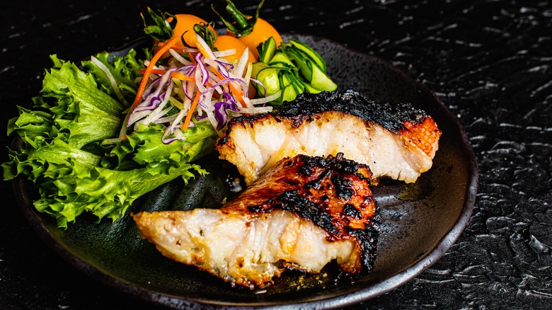 Grilled tilefish
