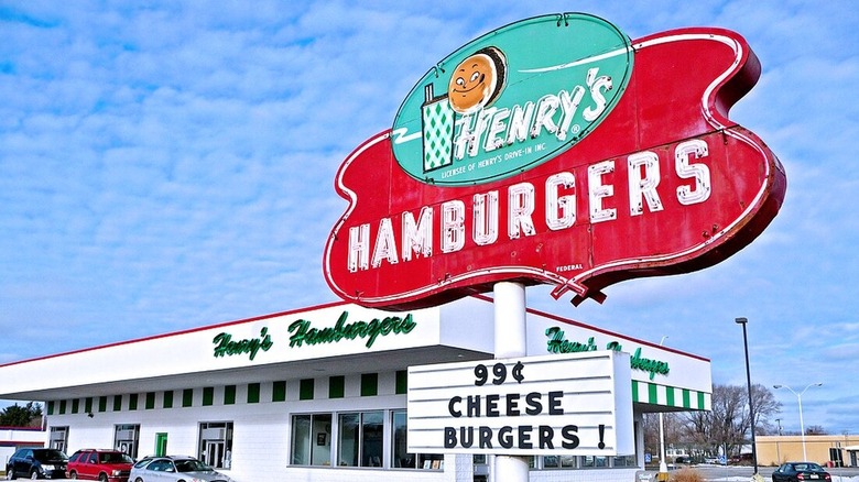 Henry's Hamburgers in Benton Harbor, Michigan