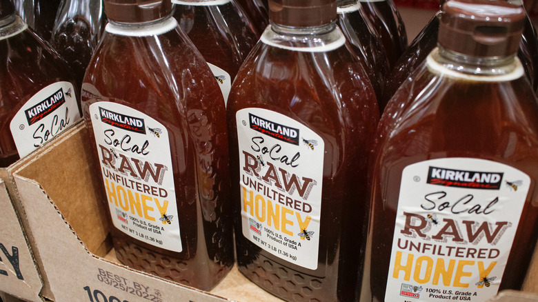 Several SoCal varieties of the raw unfiltered honey.