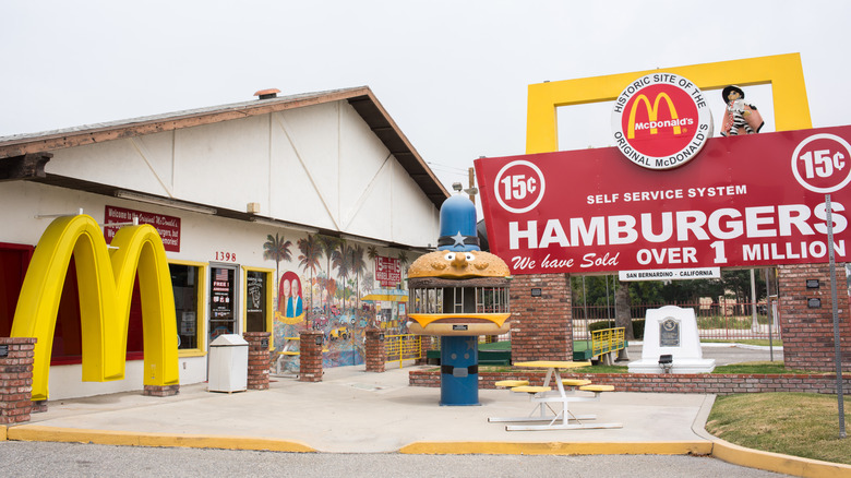 Front of the unofficial McDonald's museum