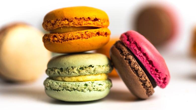 Macaron closeup