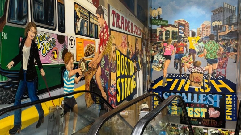 entrance to Boston Trader Joe's photographed