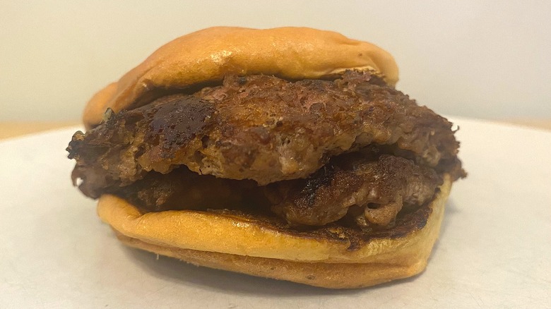 A basic hamburger from Shake Shack