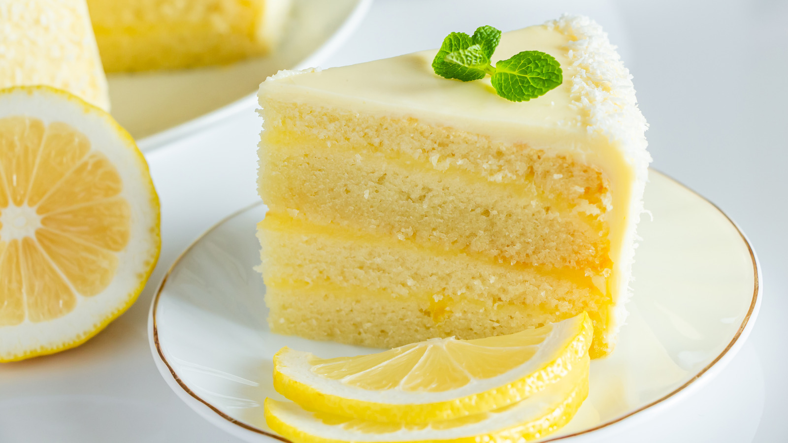 The Zesty Way To Elevate Boxed Lemon Cake Mix