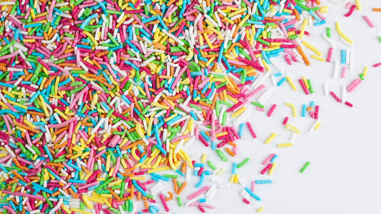 Rainbow sprinkles