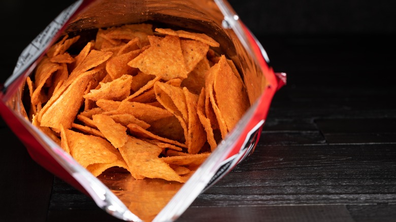 bag of nacho cheese chips