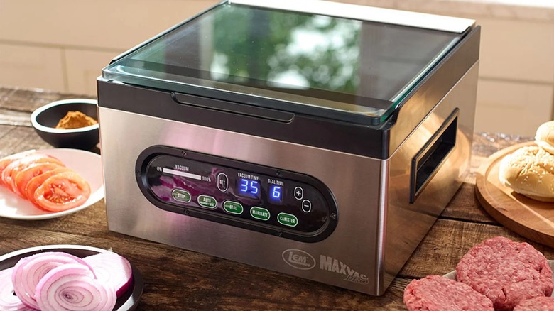 MaxVac Pro Chamber Vacuum Sealer from Costco.