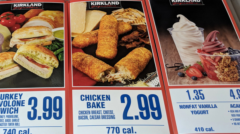 Food court chicken bake