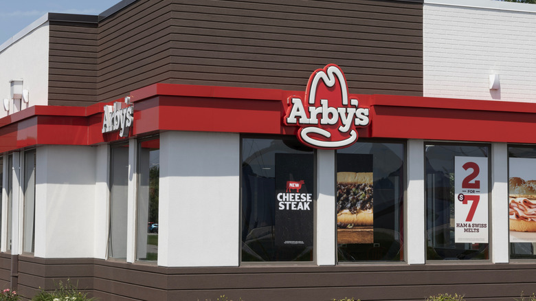 The exterior of Arby's