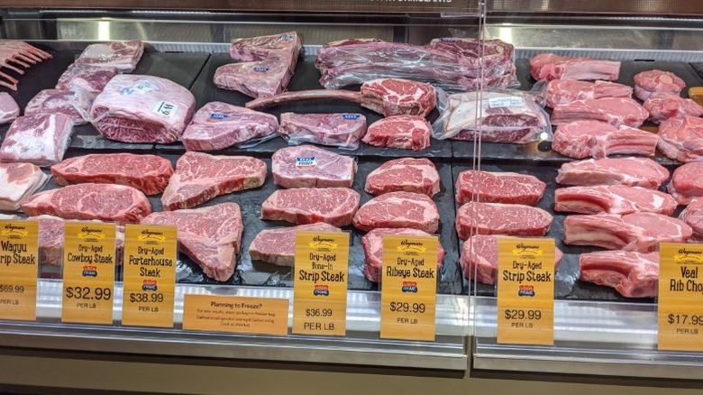 Wegmans meat department
