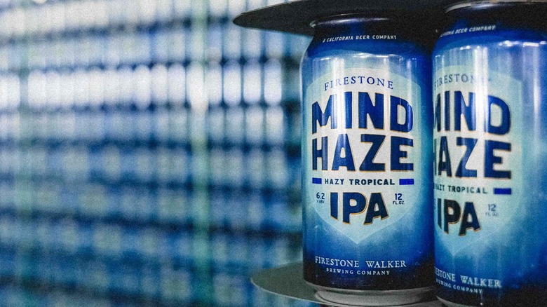 Cans of Firestone Mind Haze.
