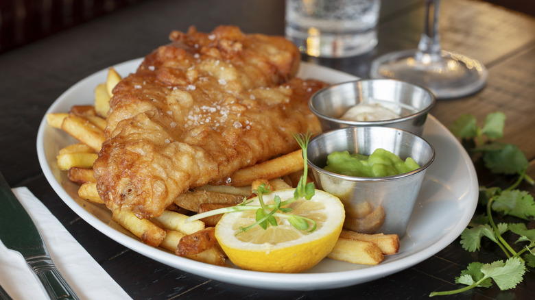 Irish fish and chips