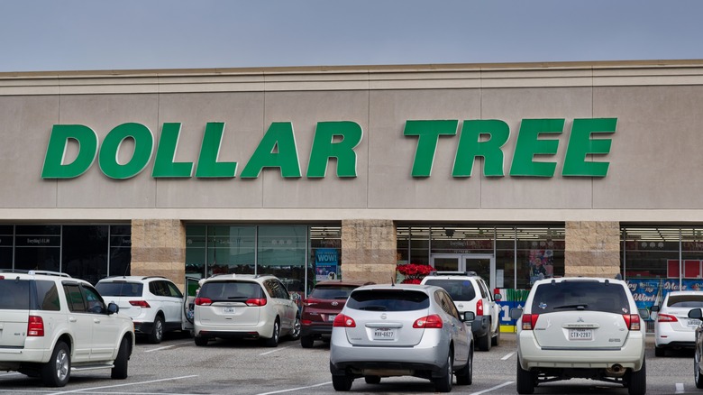 Dollar Tree storefront in Houston, Texas