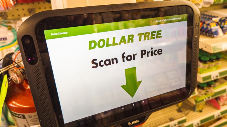 Dollar Tree price scanner