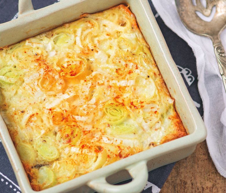 This Buttered Leek Quiche Recipe Is Paleo!