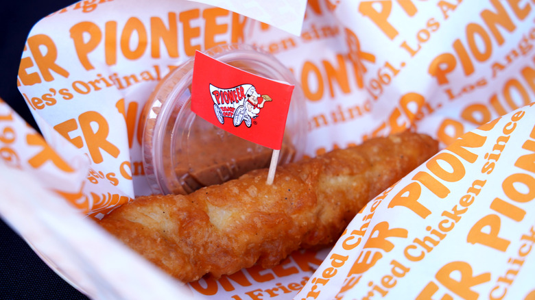 Chicken finger from Pioneer Chicken