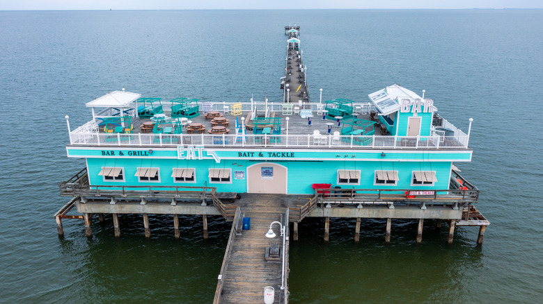Ocean View Fishing Pier in Virginia