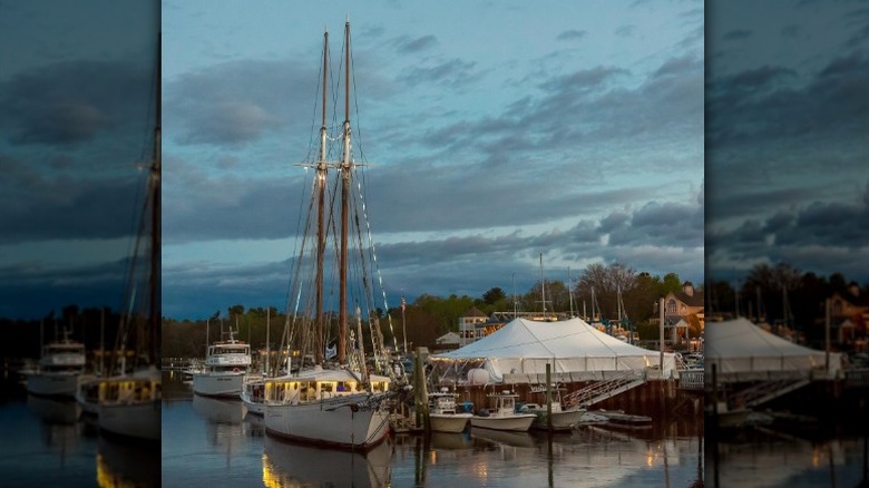 An exterior shot of The Spirit Restaurant
