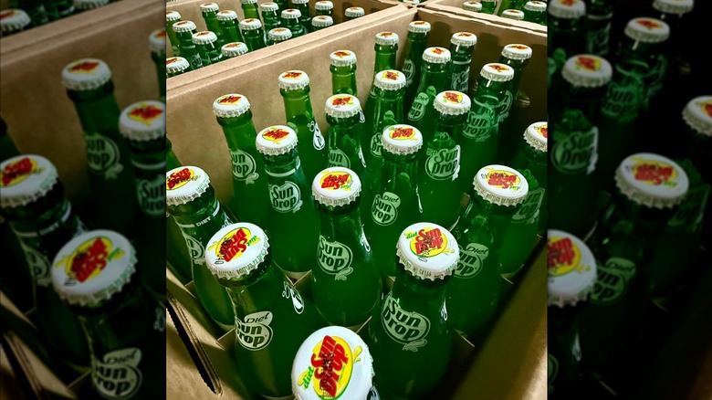 pictured SunDrop bottles