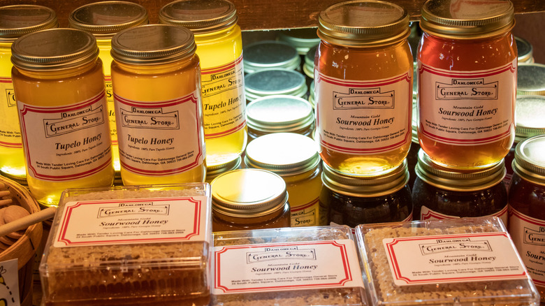 tupelo honey jars sold in store