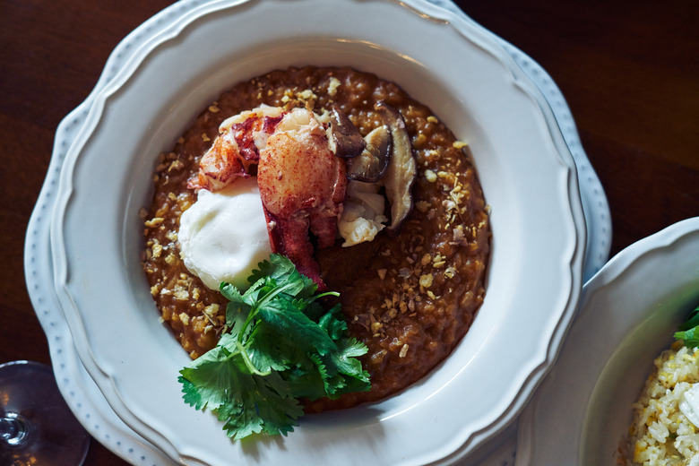 lobster congee