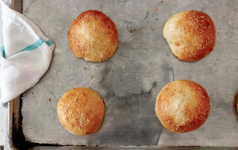 Make fluffy, extra-savory burger buns with a little help from our good friend, India Pale Ale.