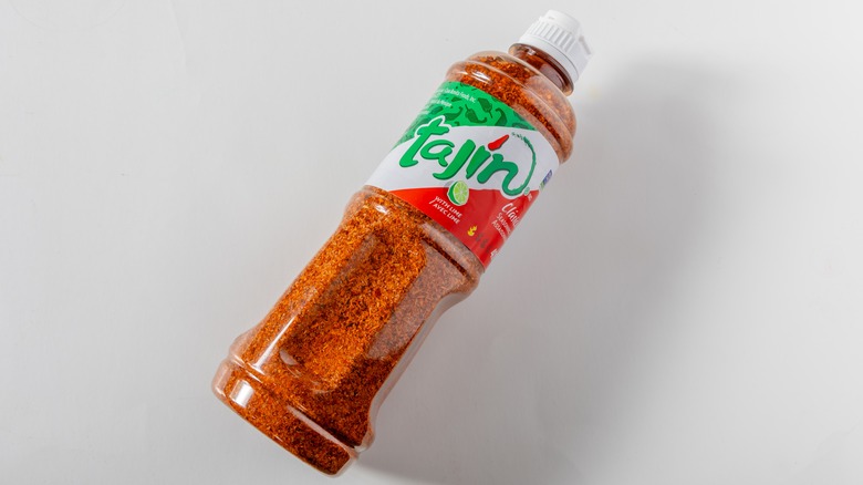 Bottle of Tajin seasoning