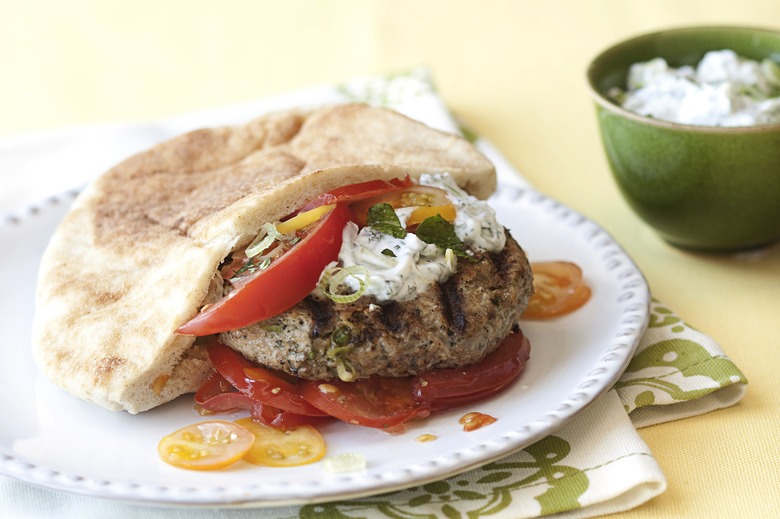 Turkey Feta Burgers Recipe