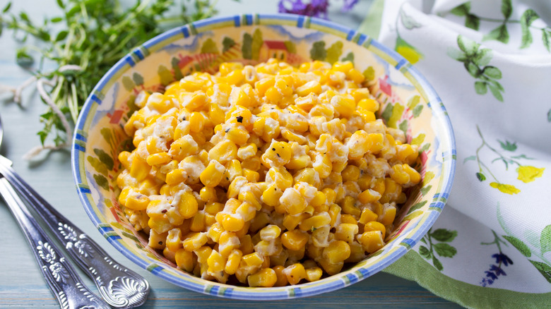 corn in a bowl