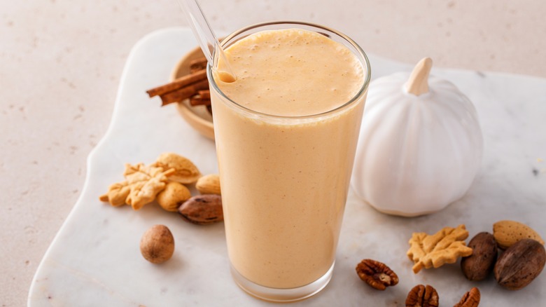 Pumpkin smoothie