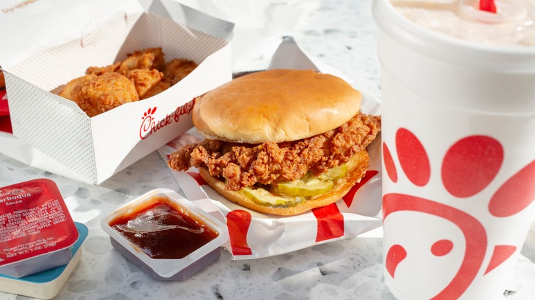 Chick-fil-A foods and sauces