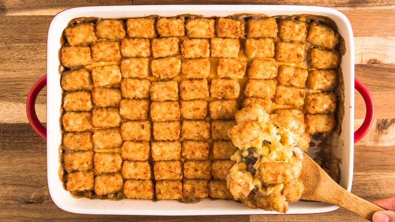 Tater tot casserole