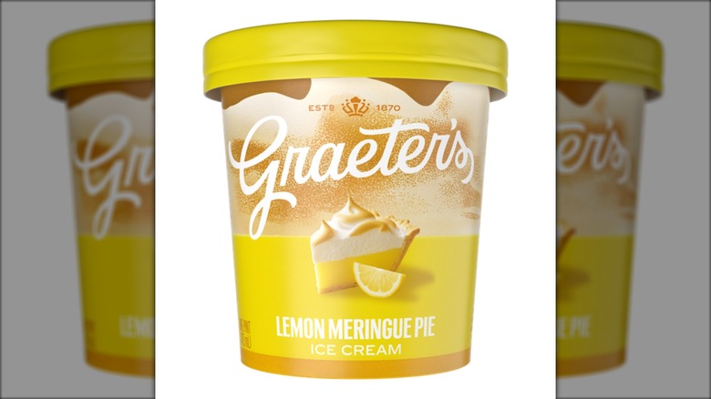 Graeter's Lemon Meringue Pie Ice Cream from the Fresh Market.