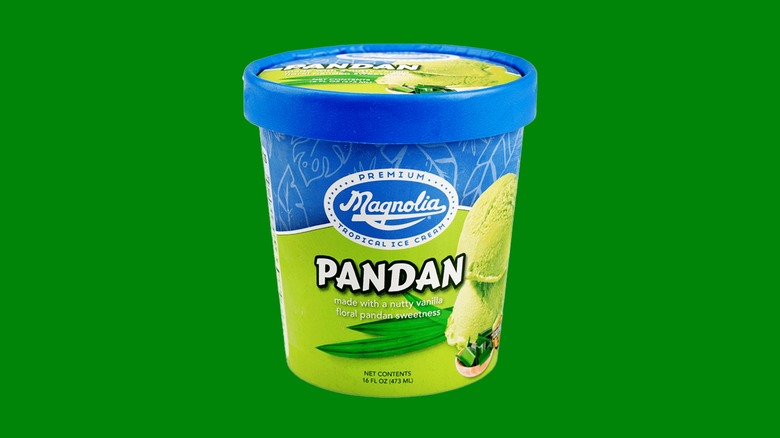 Magnolia Premium Tropical Pandan Ice Cream from HMart.