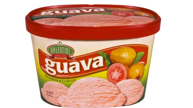 Valentini Guava Ice Cream from Walmart.