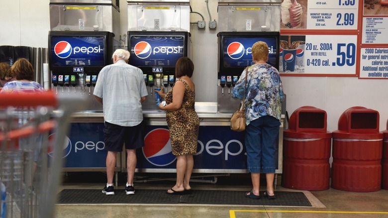 A Costco food court