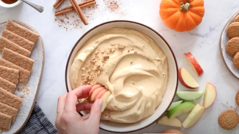 Pumpkin pie dip
