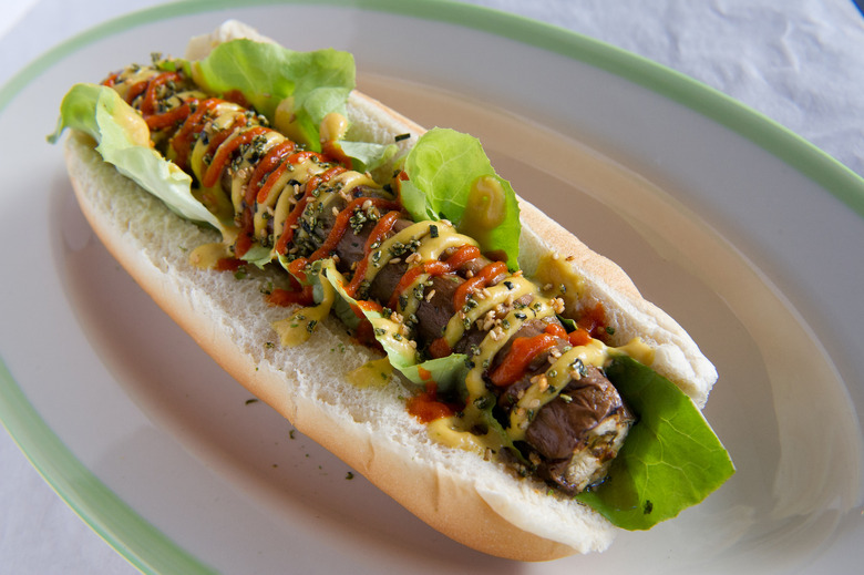 Vegan Japanese Eggplant Dog Recipe