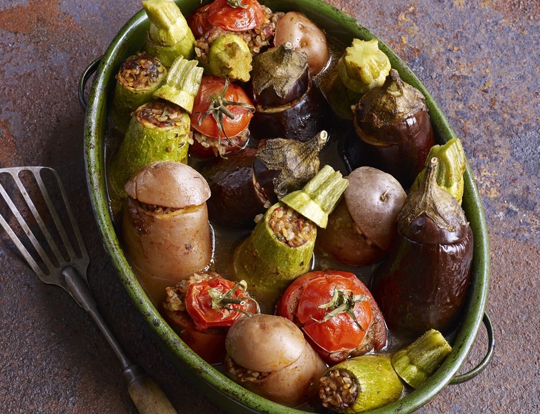 Vegetarian Stuffed Vegetables Recipe