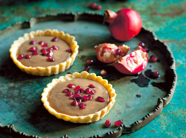 Vietnamese Coffee Tart With Fresh Pomegranate Recipe