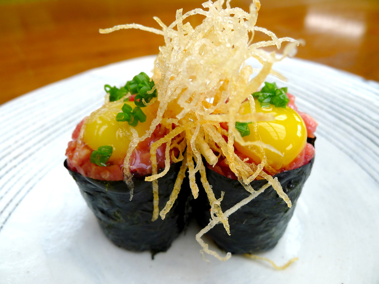 Wagyu Gunkan Sushi Recipe