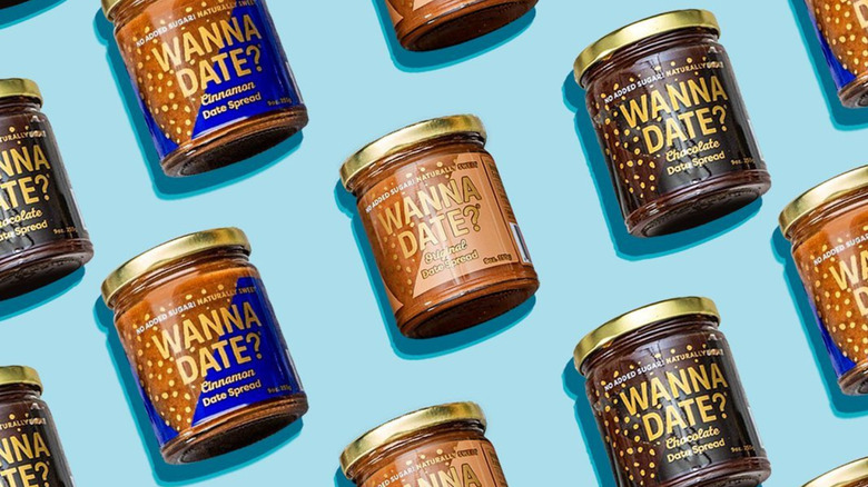 Rows of Wanna Date? jars
