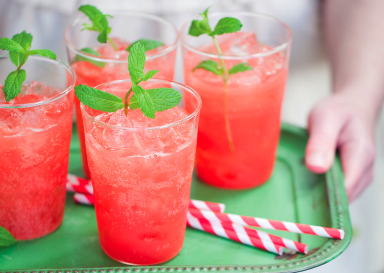 Watermelon-Mint Soda Recipe