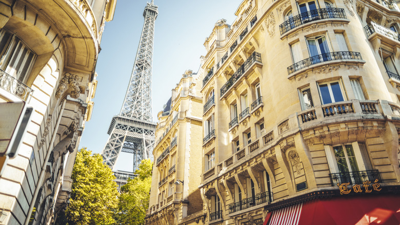 The Eiffel Tower, Paris.